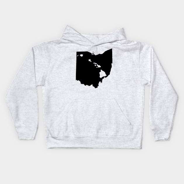 Ohio and Hawai'i Roots by Hawaii Nei All Day Kids Hoodie by hawaiineiallday